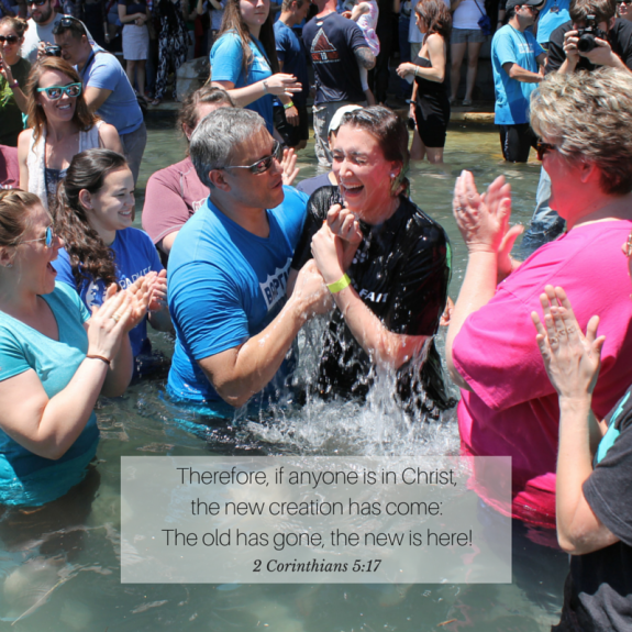 Therefore, if anyone is in Christ, the